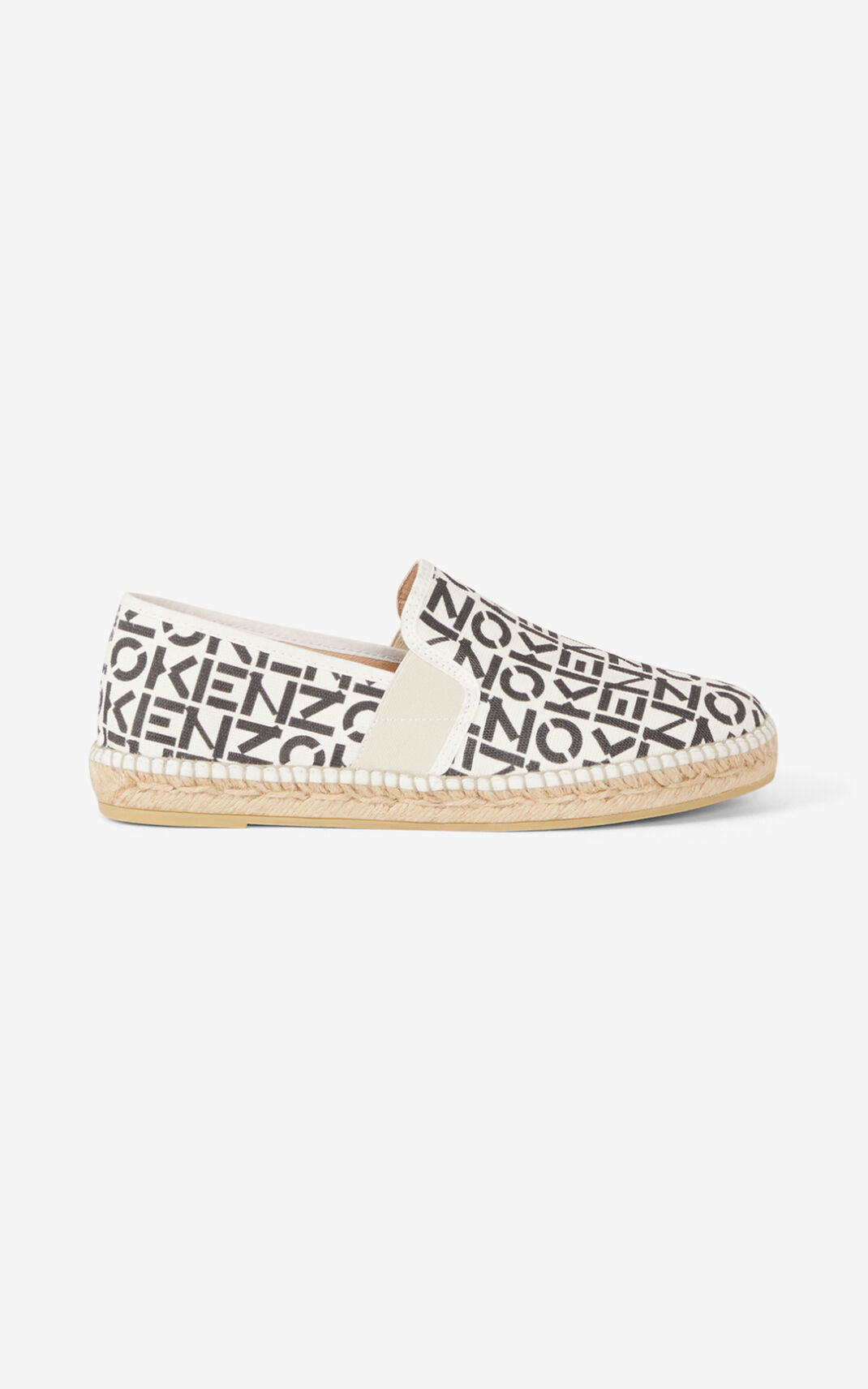 Kenzo Sport elasticated monogram Espadrile Ženske - Sive - Hrvatska JSNGMZ907